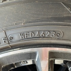 スタッドレス　205/55r17 バリ山　タイヤとホイールセットの画像