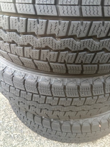 アクティ純正アルミスタッドレスセット　145R12