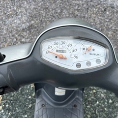 静岡県磐田市 原付車体　スズキ　レッツ4の画像