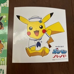 ポケモンミニクリアファイル，シールセットの画像