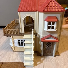 シルバニアファミリー　赤い屋根の大きなお家の画像