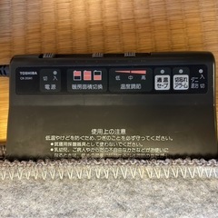 決定しました【差し上げます】ホットカーペットの画像