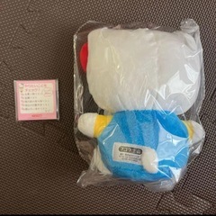 ハローキティ ぬいぐるみ&メモ帳の画像