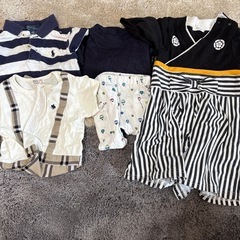 ベビー服　ベビー用品　キッズ服　16点　ラルフローレン　西松屋　アカチャンホンポ　の画像