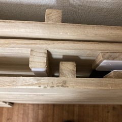 スノコ　セミダブル　中古の画像