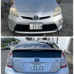 最終値下げ　プリウス30 後期　ハイブリッドバッテリー交換済　19インチアルミホイール　ダウンサス　の画像