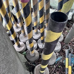 工事用 保安ポール【工事用側灯】 複数有り の画像