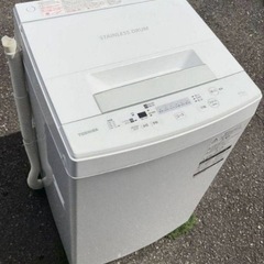 東芝洗濯機4.5kgパワフル洗浄しゃれ着コース予約機能付の画像