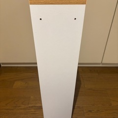 🚛 スリムワゴン（木目天板／ホワイト）の画像