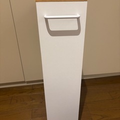 🚛 スリムワゴン（木目天板／ホワイト）の画像