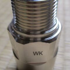 ☆日立金属 HITACHI プッシュインパクト継手接続要領20A21・W WK 都市ガス用 8個セット◆ひょうたん印の画像