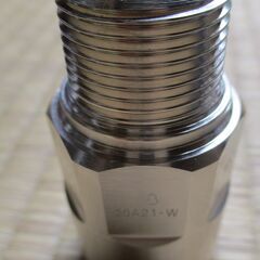 ☆日立金属 HITACHI プッシュインパクト継手接続要領20A21・W WK 都市ガス用 8個セット◆ひょうたん印の画像