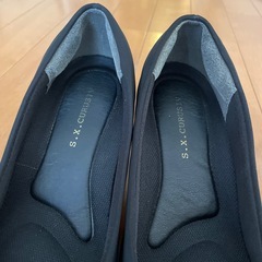 中古品　パンプス23cm ブラックの画像