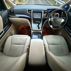 綺麗！車検9年4月⭐︎20後期アルファードG HVバッテリー交換歴有！8㌅ナビ Bluetooth 両側パワスラ 7人乗り 豪華装備⭐︎の画像