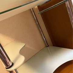 PC台  デスク   ガラステーブルの画像