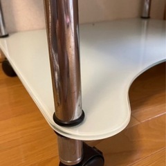 PC台  デスク   ガラステーブルの画像