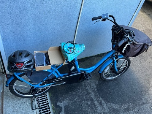 商談中です❗️電動自転車　新品同様。一度だけ近場でのりました。