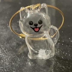 未使用　ペットの毛　キーホルダーの画像