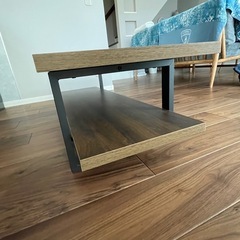 TVボード　テレビボード　ローテーブル 幅120cm  耐荷重30Kg ブラウンの画像