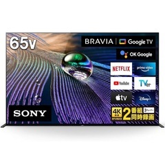SONY 65型 2021年製 XRJ-65A90J