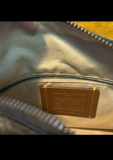 【最終値下げ】 希少　coach コーチ　レザー　ショルダーバッグ　ハンドバッグ　キーケース
