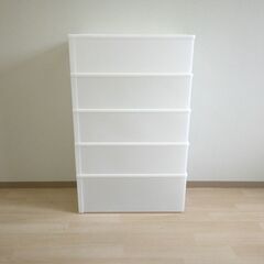 押入れケース５個（Mサイズ+Lサイズ）【小金井市民限定】（小金井市再生家具）品番：09-04-26 ※新規優先の画像