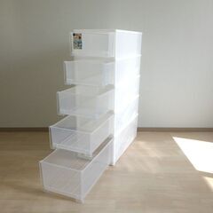 押入れケース５個（Mサイズ+Lサイズ）【小金井市民限定】（小金井市再生家具）品番：09-04-26 ※新規優先の画像