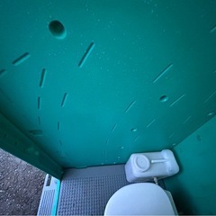 中古　仮設トイレ汲み取り式の画像