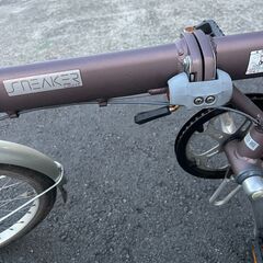 001 ブリヂストン　折りたたみ自転車の画像