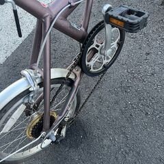 001 ブリヂストン　折りたたみ自転車の画像