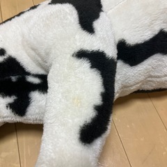 牛　座れるぬいぐるみ　スツールの画像