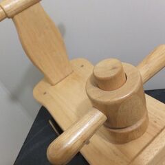 木製チャイルド乗用機関車の画像