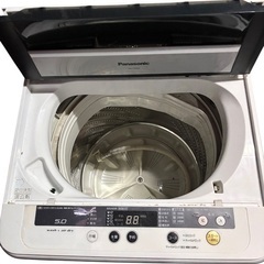 2012 Panasonic パナソニック 全自動洗濯機 NA-F50B5 5.0kg 稼働品の画像