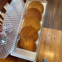 屋久杉　銘々皿の画像