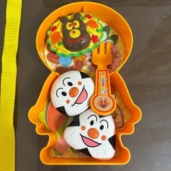 ボリューム満点。アンパンマンお弁当セット。の画像