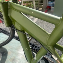 26インチ6段ギア付き！ 折りたたみ式マウンテンバイクの画像