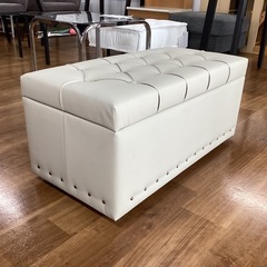 収納付きスツール【町田市再生家具】251795の画像