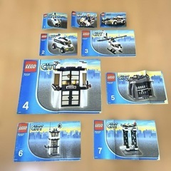 LEGO CITY   警察署　詰め合わせ　【説明書付き】の画像