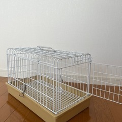 三晃商会 ライトキャリー(組立式)うさぎ フェレット チンチラ モルモット 小動物 ケージの画像