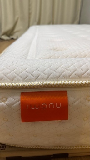 高級マットレス　IWONU シングル　すのこ付き