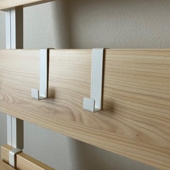 つっぱり壁面収納の画像