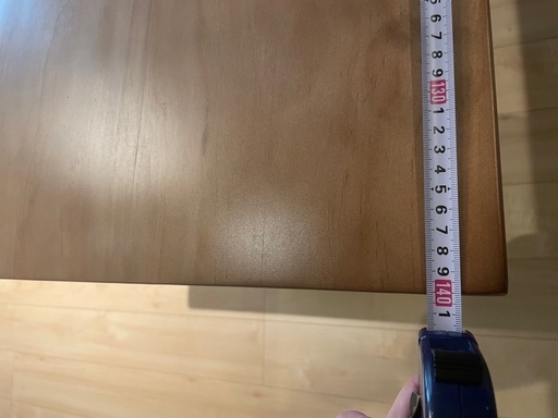 【取りに来れる方限定】ダイニングテーブル140cm