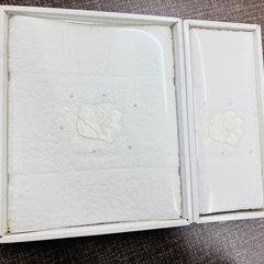【未使用品】YUMI KATSURA バスタオル  フェイスタオル ハンドタオル 3セットの画像