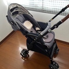 アップリカ　Aprica  ベビーカー　 ラクーナビッテクッション　アニマル柄　 の画像