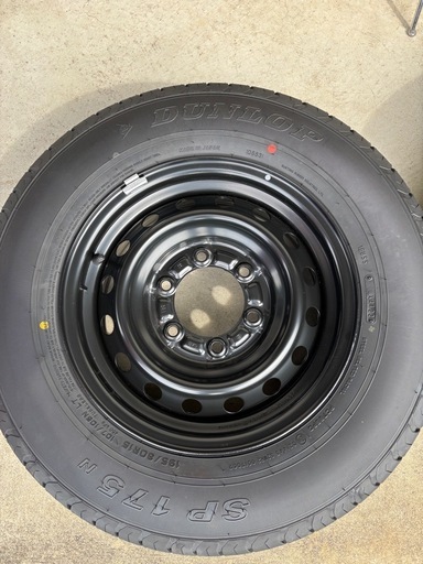 ハイエース　7型　純正タイヤ・ホイール4本セット　新車外し