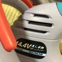 中古　エレテカ電動エッジトリマー２本の画像