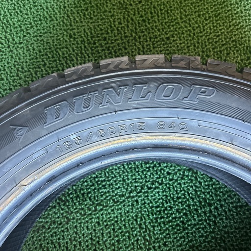 ダンロップ WM02 185/60R15 19年 7.3mm
