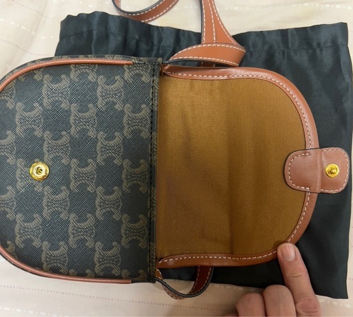 CELINE セリーヌ　ミニ ブザス トリオンフキャンバス