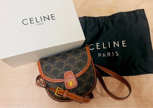 CELINE セリーヌ　ミニ ブザス トリオンフキャンバス