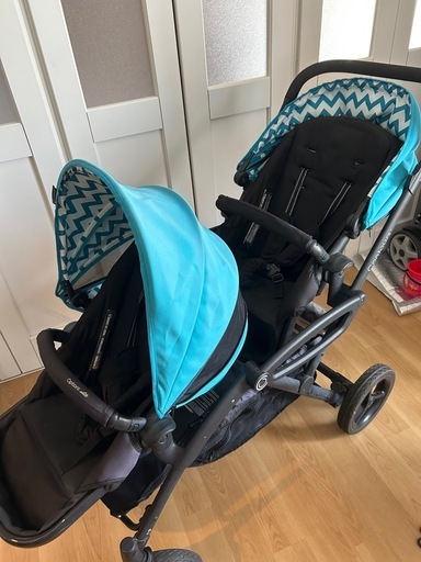 コンターズ　2人乗りベビーカー　多少傷あり